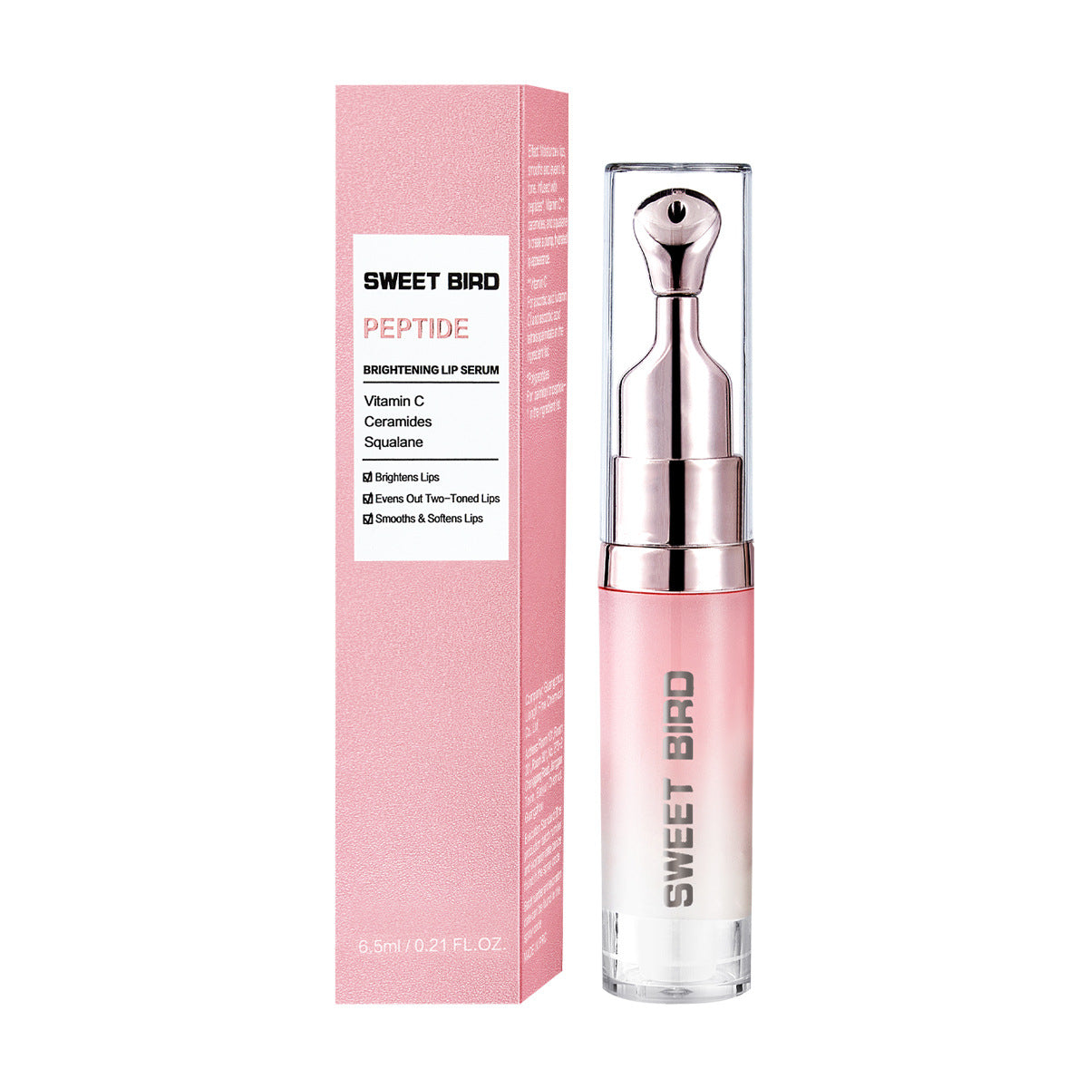 Hydrating Lip Gloss with Mirror Shine and plump lips